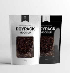 Coffee Bag Zip Lock Plastic Bags Stand Up Pouch